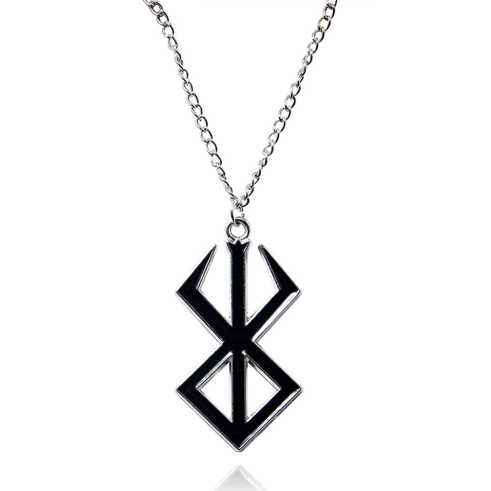 Anime Necklace for Men and Women, Black Anime Accessories, Perfect for Comic Con Dress Up Parties Halloween,Collectible for Anime Fans