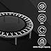 Mini Rebounder Trampoline - Exercise Fitness Trampoline for Adults and Kids with Safety Pad, Max Load 220lbs