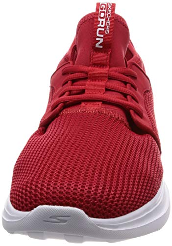 Skechers Go Run Fast Valor Tênis Masculino, 41, Vermelho