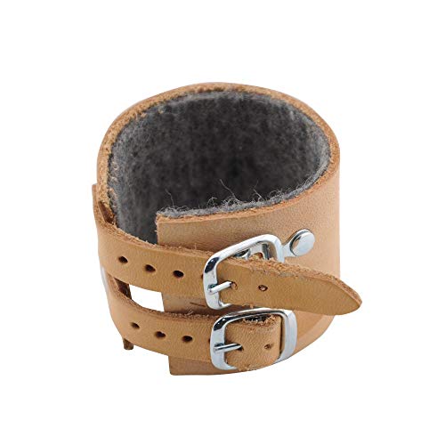 Holthaus Medical YPSIMED Handgelenkriemen Stütze Handgelenk Bandage, Leder, 2-schnallig, Gr 22