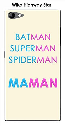 Onozo Coque Wiko Highway Star Design Maman vs Batman