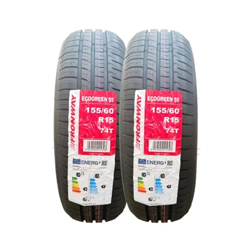 155/60R15 FRONWAY ECOGREEN55 74T Tyre - Car Tyre for Fuel Efficiency & Comfort - 155 60 15 (2)
