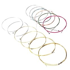 Casque Audio Ordinateur Portable Jauge Guitare Cordes Enroulées en Nylon Guitare Claire 12 Pièces / 2 Ensembles pour… - Les Beatles, Paul McCartney, John Lennon, RIngo Starr, George Harrison