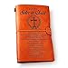 NGAEAK Sister in Christ Gifts Leather Journal Notebook, Christian Gifts for Women, Christian Sister Gifts Engraved Vintage Leather Travel Journal