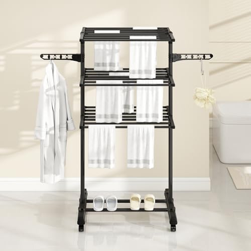 Étendoir à linge pliable gain de place pour petits appartements - 8