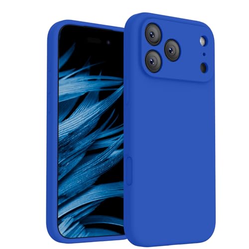 Image of FireNova Magnetic for iPhone 17 Pro Case, Compatible with MagSafe, [Integrated Silicone Camera Control Button] [Camera Protection] Anti-Scratch Microfiber Lining Phone Case, 6.3 inch, Klein Blue
