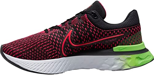 Nike DH5392-3 React Infinity Run 3 - Coche de juguete (talla 42,5), color negro, verde y rojo