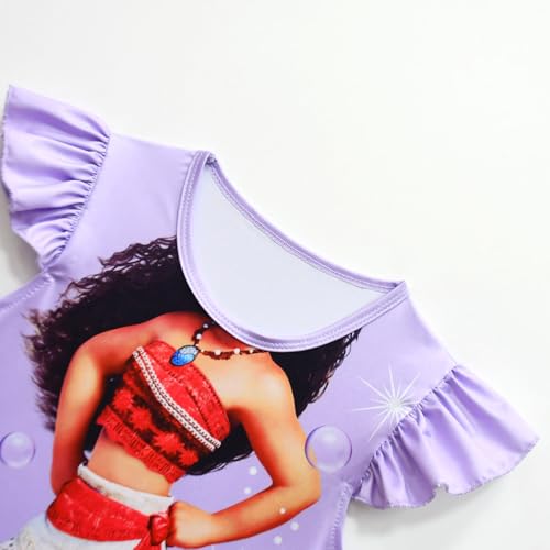 Girls Nightgowns 3-6 Years Flutter Sleeves Nightdress Nightie Dress Sleepwear Pajamas for Little Girls3