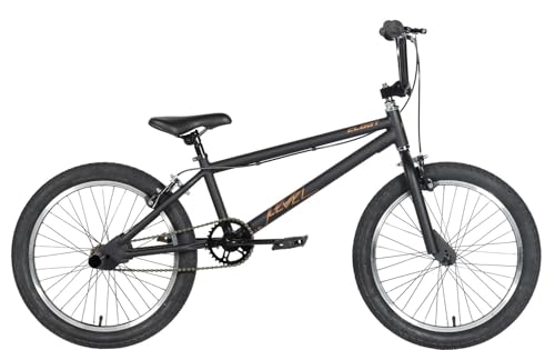 CLOOT Bicicleta BMX Level Urbana Freestyle Sistema Rotor 360 Cuadro Resistente Ligera Mono Marcha Acrobacias Jovenes Principiantes Estilo Deportivo Ruedas 20 Pulgadas Control Agil Talla Unica 145-165