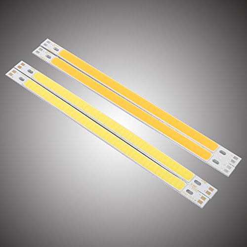 Yosoo 2Pcs Slim COB LED Luz Blanco Cálido 10W 12-24V miniatura 6
