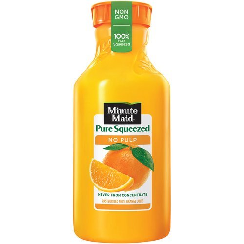 MINUTE MAID ORANGE JUICE PURE SQUEEZED PULP FREE 59 OZ PACK OF 2