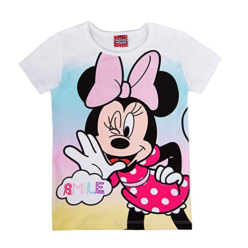 Bebe Color Blanco Brillante O Rosa Nina Bebe Camiseta De Manga Corta Para Nina 3 Anos Diseno De Minnie Mouse Disney Tercer Cumpleanos Algodon Ropa Terenowiec Com