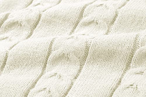 Image of CHARTOU Women's Winter Chunky Cable Knit Long Skirt 2 Piece Outfit Sweater Sets