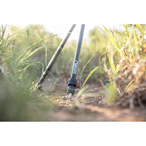 Swagger Bipods Hunter 42 Hunting And Shooting Rifle Bipod, Black, Adjustable 9.75 Inches To 41.25 Inches #TOP5