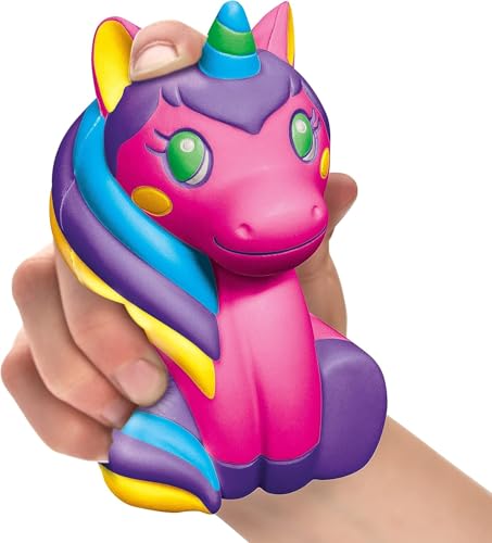 Shimmer &lsquo;n Sparkle CRA-Z-Squeezies Color Your Own Squeezie Fun &ndash; 3 Count Butterfly, Unicorn and Owl Arts and Crafts Activity for Ages 6 and Up