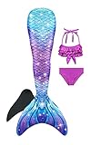 2.Perfecto sirena disfraz para Cosplay, tema fiesta, Víspera de Todos los Santos Fiesta, playa fiesta, piscina fiesta, baños, nadando, Fotos y asi que en.