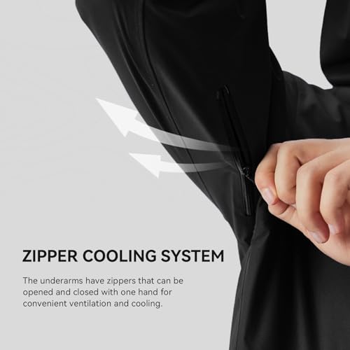 KAILAS Men's Hiking Shell Jacket Lightweight Waterproof Hooded Running Jacket Rain Jacket Outdoor Raincoat4