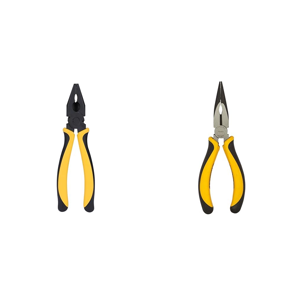 70-482 8'' Sturdy Steel Combination Plier with Anti-Rust properties for gripping, holding an