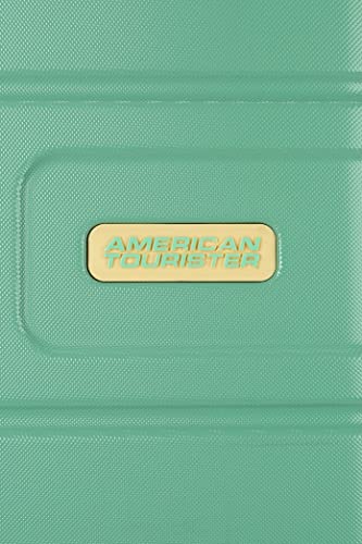 American-Tourister-BRICKLANE-8-Wheel-Spinner-Polycarbonate-PC-69-Cm-Medium-Emerald-Green-Check-in-Hard-Luggage