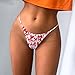 Valentines Strappy Underwear For Women Novelty Funny Graphic Breathable Stretch Underwear Fashion Sexy Comfy Cute Y2K Panties,Red,Medium
