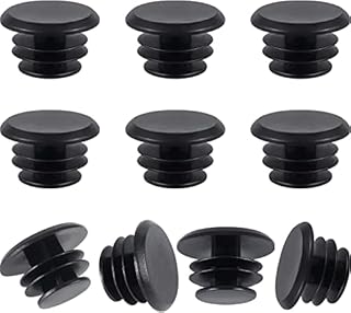 12 Pieces Handlebar Bar End Plugs Plastic Bike Handlebar Bar End Caps for Road Mountain Bike Most Bicycle