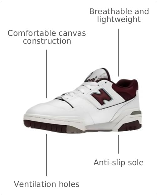 Image of New Balance Men's 550 Sneakers