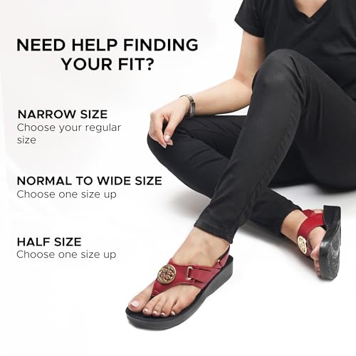 Image of AEROTHOTIC Arch Support Flip Flops for Women Comfortable Orthotic Stylish Sandal