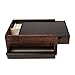 Umbra Stowit Jewelry Box - Modern Keepsake Storage Organizer with Hidden Compartment Drawers for Ring, Bracelet, Watch, Necklace, Earrings, and Accessories, Black/Walnut