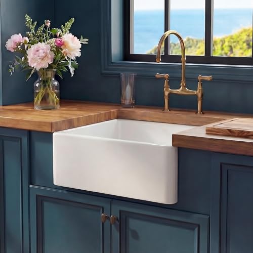 Miuara 24 Inch Small Farmhouse Sink