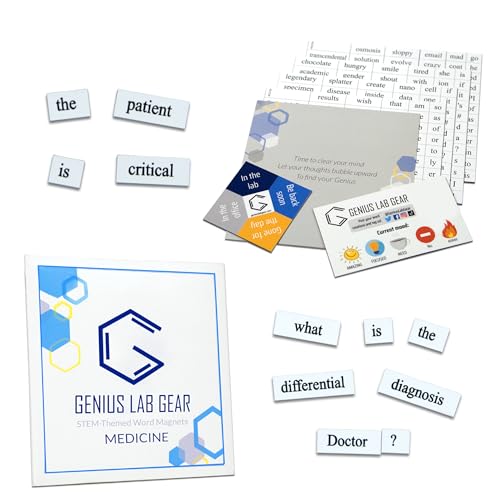 Kit de Imanes de Palabras para Médicos miniatura 1