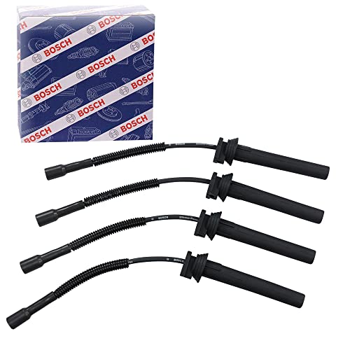 Juego y cable de encendido Bosch 0986357052: kit de 4 recambios para sistema eléctrico de coche