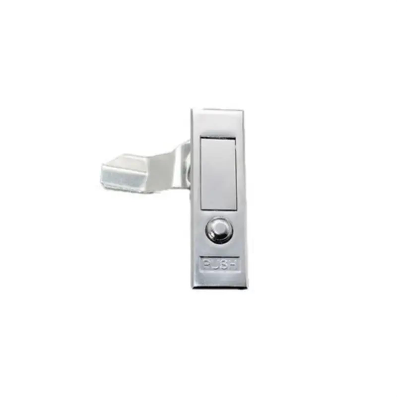 Zinc Alloy Foundation Equipment Doors Cinets Push Button Locks Electric Cinet Door Industrial Communication Box Lock(2sets-Left-Zinc)
