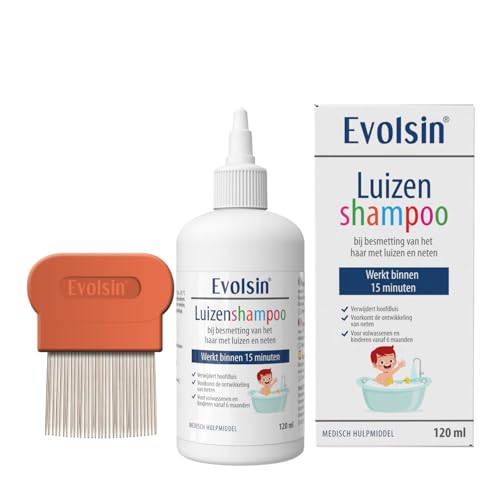 Evolsin® 120ml luizenshampoo & luizenkam