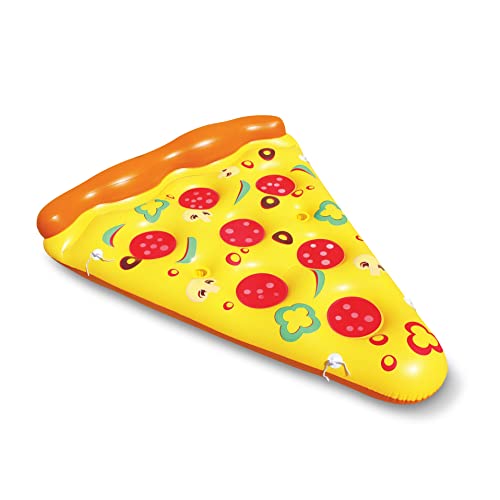Joyin Giant Inflatable Pizza Slice Pool Float, Fun Pool Floaties, Swim Party Toy, Summer Pool Raft (1 Pack), Extra Large With Cup Holders #TOP7