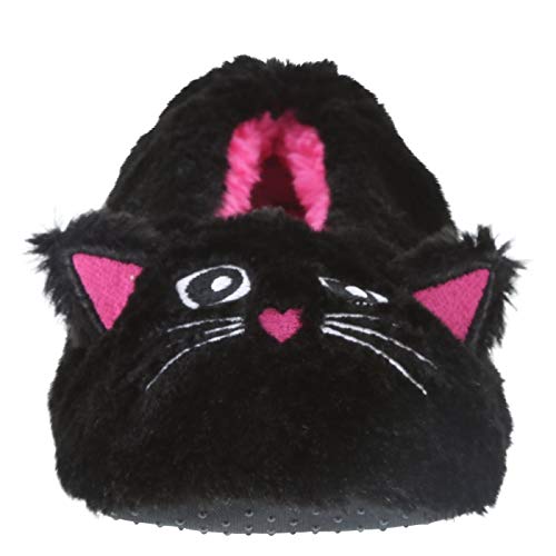 Image of Girl Fuzzy Animal Slipper Socks