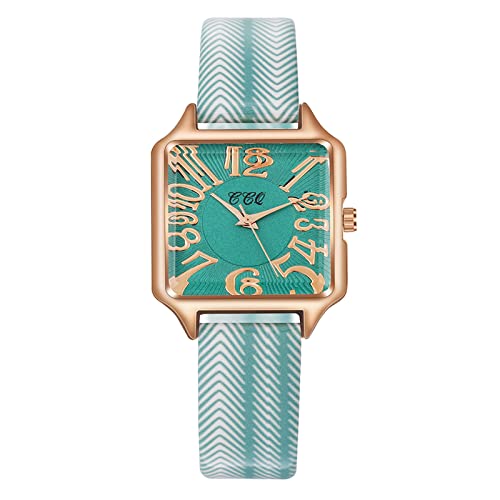 Caqnni 腕時計 メンズ 安い 人気 うで時計 レディース 女性 超薄型 シンプル おしゃれ腕時計 彼女へ 母の日 プレゼント かわいい 小さい カジュアル おしゃれ 高校生 お祝い アウトドア 日常通勤(Free Size/B)