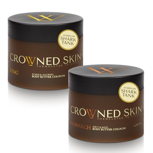 Crowned Skin Monarch and King Body Butter Cologne Bundle | New Moisturizing Formula | Natural Shea & Mango Butters | All-Day Fragrance image 5