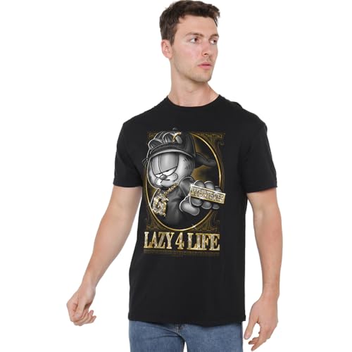 T-Shirt Garfield Lazy 4 Life cadeau idéal original pour homme et femme