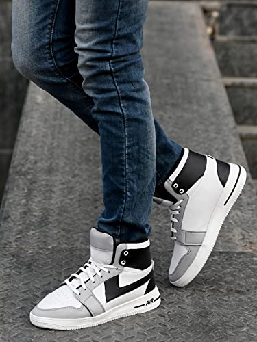 MACTREE-Mens-Mid-Top-Ankle-Sneakers-Boots