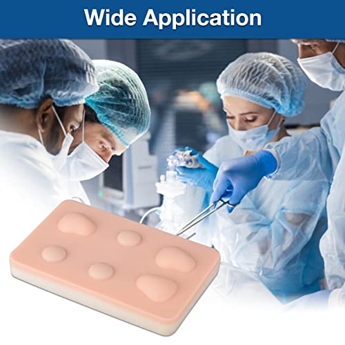 Image of Medarchitect Abscess Incision & Drainage Pad, Sebaceous Cyst Skin Pad, Skin Practice Model for Training and Demonstration of Physician's Cyst Surgical Removal