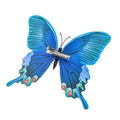 Vividsun Butterfly Clips For Women Girl Wedding Party Photo Prop Headwear Hair Clips (Blue) Free #TOP2