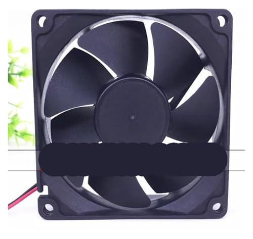 Ventilador de refrigeración de 80mm y 48V CC con conexión de 2 cables para refrigeración axial 3