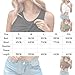 Ovantii Women Built-in Bra Tank Tops, Ovantii Top, Sleeveless Casual Shirts, Racerback Ribbed Fitted Tank Tops. (White,X-Large)