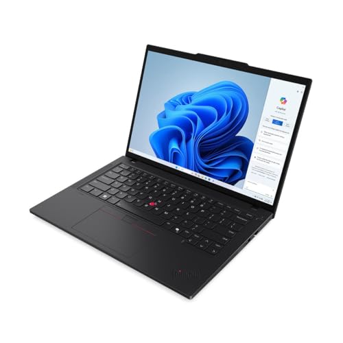 Image of Lenovo Thinkpad T14 Gen 5 21ML008NUS 14 inch Touchscreen Notebook - WUXGA - Intel Core Ultra 7 165U - Vpro Technology - 32 GB - 512 GB SSD - English Keyboard - Black, With Windows 11