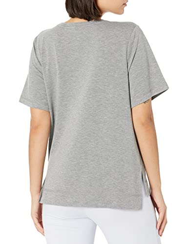 Image of HUE Women's Solid French Terry Long Sleeve Lounge Tee