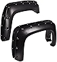 CHEDA Pocket Style Rivet Fender Flares, Compatible with 2007 2008 2009 2010 2011 2012 2013 Chevy Silverado 1500/ 2007-2014 Chevy Silverado 2500HD 3500HD LT/LTZ/WT with 78.7”/97.6” Bed, Smooth Black