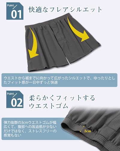 Kayiyasu『メッシュトランクスメンズ3枚セット』