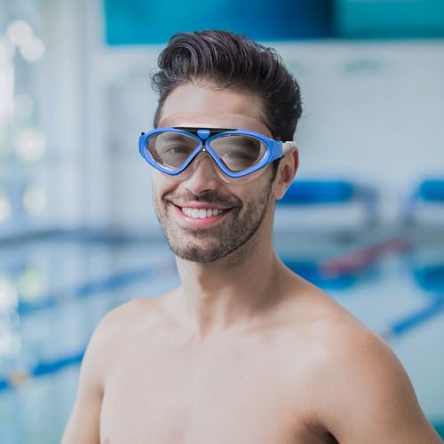 Image of OutdoorMaster Swim Mask - Wide View Swimming Mask & Goggles Anti-fog Waterproof