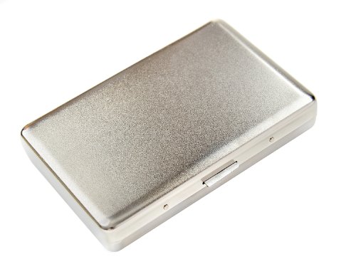 Preisvergleich Produktbild Quantum Abacus Focus Zigarettenetui aus Metall, matt, Mod. 773-2 DE