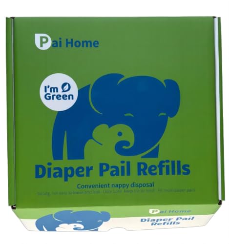 Bolsas de recambio para cubo de pañales Pai Home 5 unidades miniatura 3